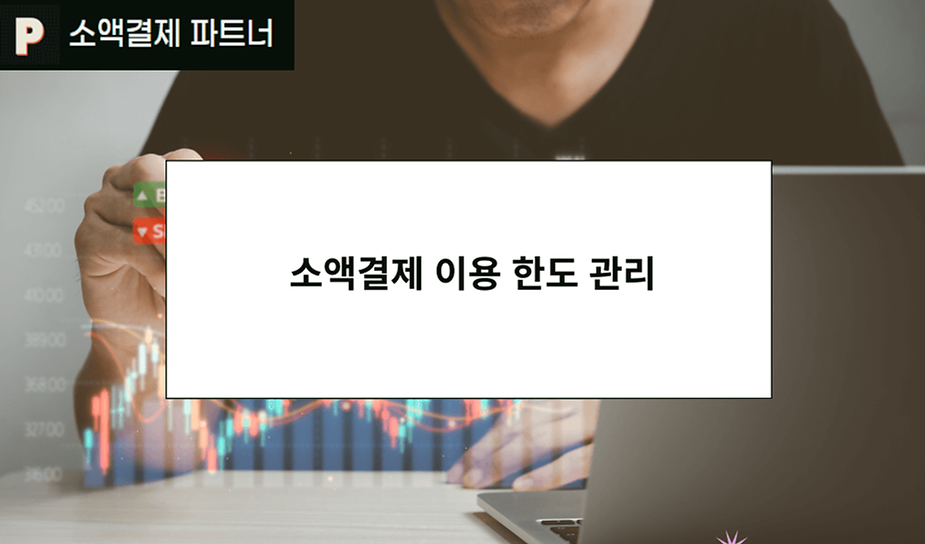 소액결제 이용 한도 관리